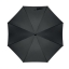 23 inch windbestendige paraplu Seatle zwart