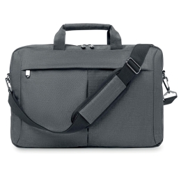 Premium laptoptas RPET donkergrijs