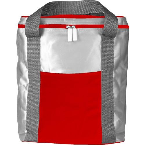 Grote polyester koeltas rood