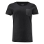 T-shirt Walcott woman zwart,2xl