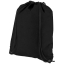 Premium non-woven rugzak black solid