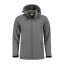 L&S Jacket Hooded Softshell  for him pearl grey,l