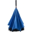 Automatische reversible pongee polyester (190T) paraplu blauw