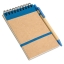 Gerecycled notitieboekje blauw