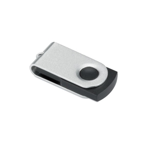 Mini USB stick Twister zilver,-4gb