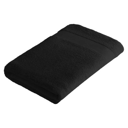 Handdoek 140x70 cm zwart