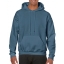 Gildan hooded sweater indigo blue,l