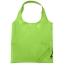 Bungalow opvouwbare polyester boodschappentas lime