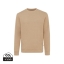 Iqoniq Denali sweater ongeverfd bruin,2xl