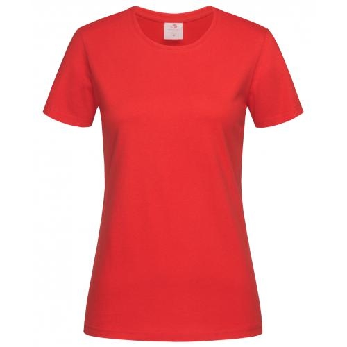 T-shirt Classic Woman scarlet red,l