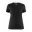 Deft 2.0 dames T-shirt zwart,2xl