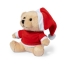 Teddybeer met kerstmuts