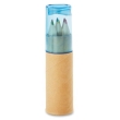 transparant blauw