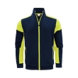 marine/neon geel