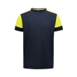 marine/neon geel