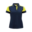 marine/neon geel