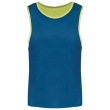 fluor geel / royal blauw