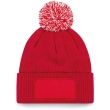 classic red/off white