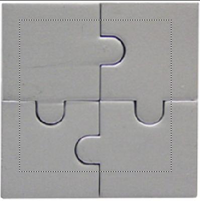 Opdruk puzzel voorkant