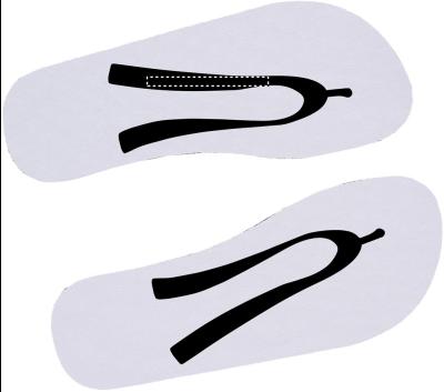 Opdruk links tampondruk