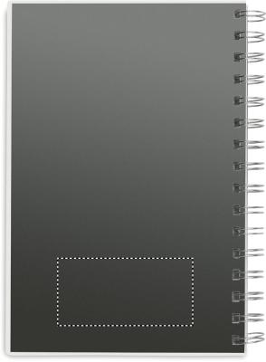 Opdruk transparant achterkant p
