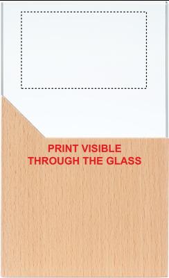 Opdruk kant 2 glas