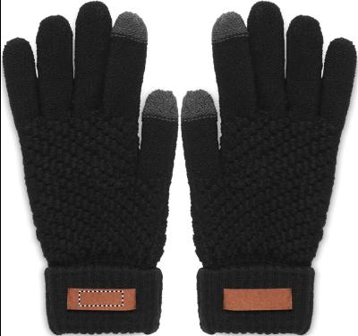 Opdruk handschoen links
