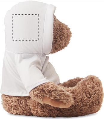 Opdruk hoodie links
