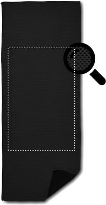 Opdruk handdoek voorkant texture