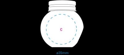 label zijkant