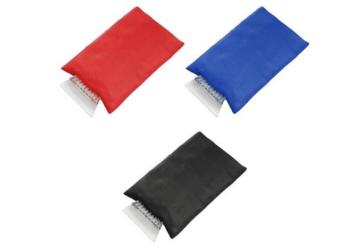 3 ijskrabbers in verschillende kleuren: rood, blauw en zwart