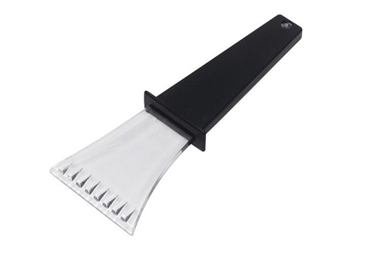 ijskrabber met zwart handvat