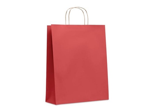 papieren tas die je kan laten bedrukken met logo