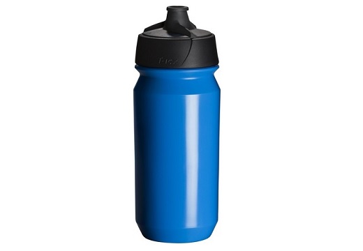 blauwe tacx bidon