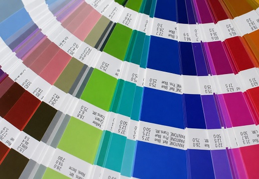 Pantone-kleurenwaaier