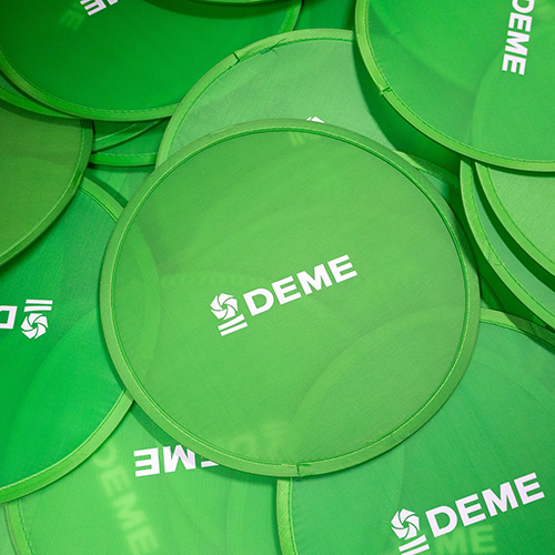 Groene frisbee