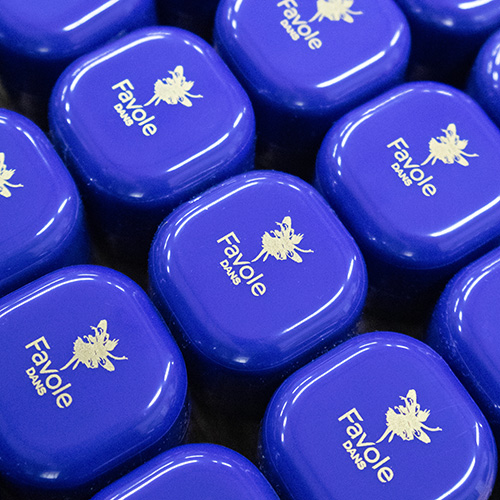 Blauwe lippenbalsem