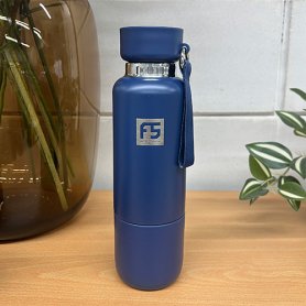 Blauwe fles