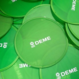 Groene frisbee